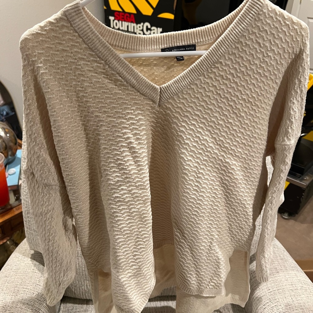 Cream Fall Sweater